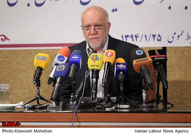 نشست خبری وزیر نفت