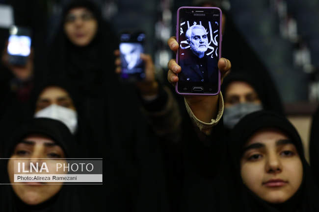 اجتماع دختران حاج قاسم