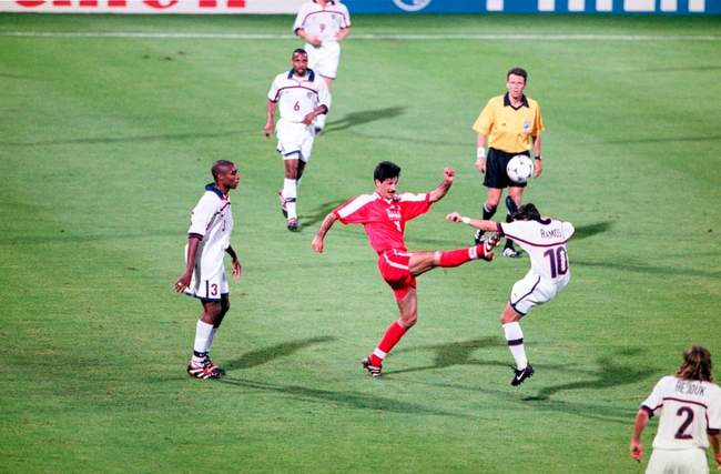 گزارش تصویری بازی ایران و آمریکا در جام جهانی 1998 