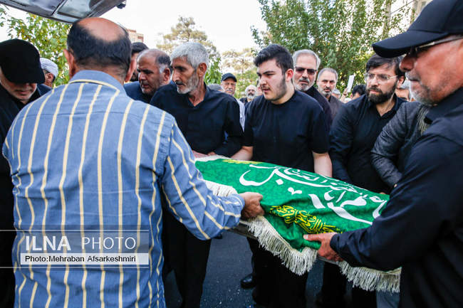 تشییع پیکر «احمد توکلی»