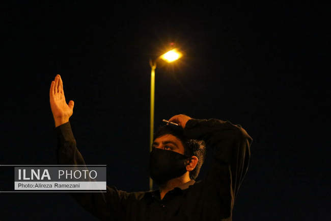 مراسم احیای شب نوزدهم ماه مبارک رمضان در خیابان ری