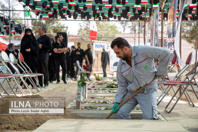 قطعه 42 نماد درد و صبر