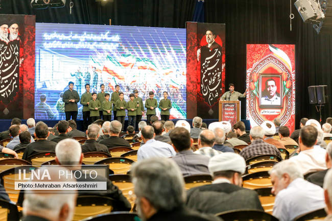 گرامیداشت اولین سالگرد شهدای جنگ 12