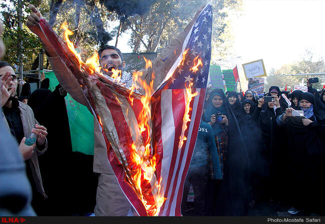 راهپیمایی 13 آبان در تهران