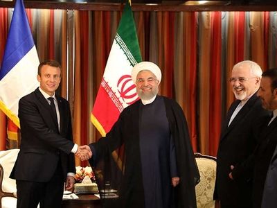 ماکرون موضوع سفر به ایران را بررسی می‌کند