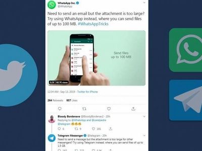 پاسخ طنزآمیز تلگرام به توییت واتس‌اپ