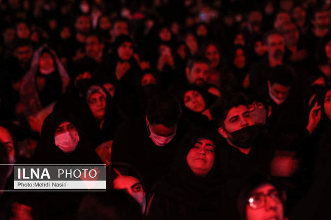 مراسم احیای شب بیست و یکم رمضان در ستاد فرماندهی انتظامی تهران بزرگ