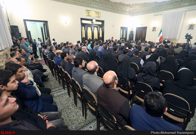 دیدار رئیس، اعضای هیأت امنا و مدیران دانشگاه آزاد اسلامی با آیت‌الل