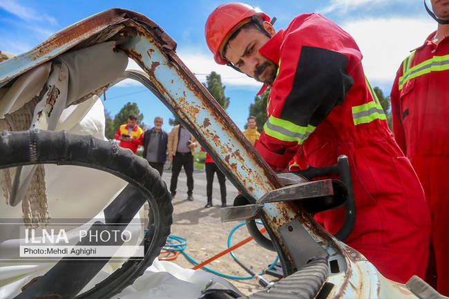  مراسم روز آتش نشان در قوچان