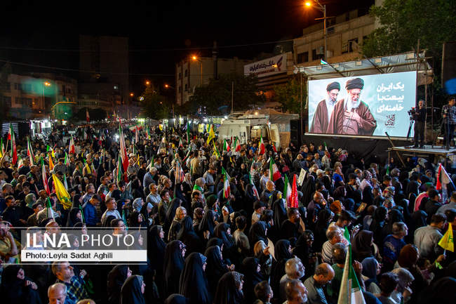 اجتماع مردمی جبهه مقاومت در تهران