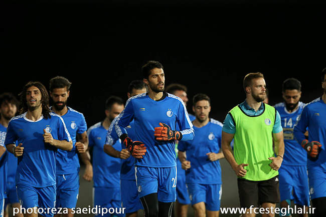 گزارش تصویری اولین تمرین استقلال در ابوظبی