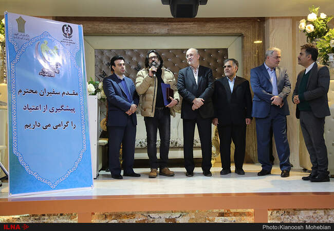 مراسم تقدیر از هنرمندان و سفرای پیشگیری از اعتیاد