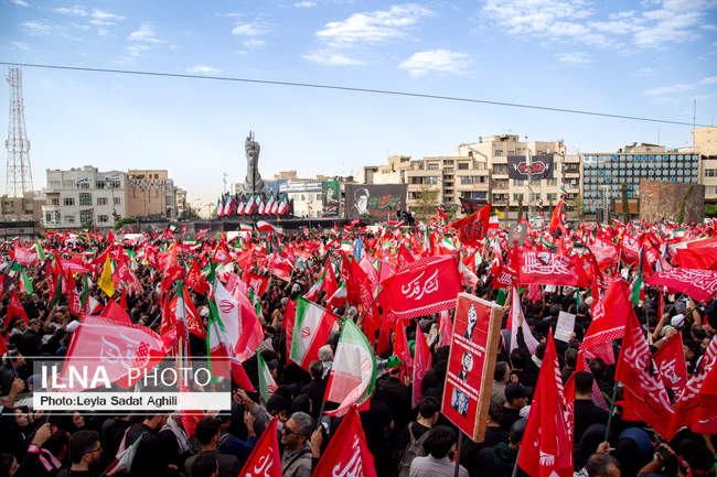 مراسم تشییع پیکر مطهر رهبر شهید انقلاب / 1