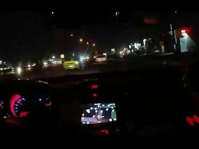 تعقیب و گریز سارقان در بزرگراه سعیدی تهران + فیلم