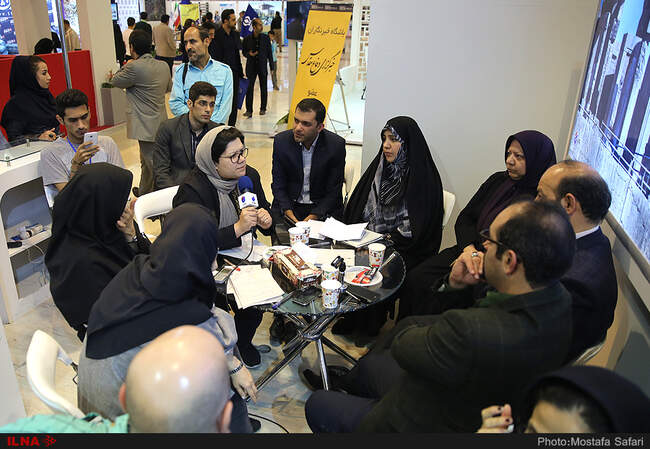 غرفه ایلنا در ششمین روز بیست و سومین نمایشگاه مطبوعات و خبرگزاری‌ها / 3