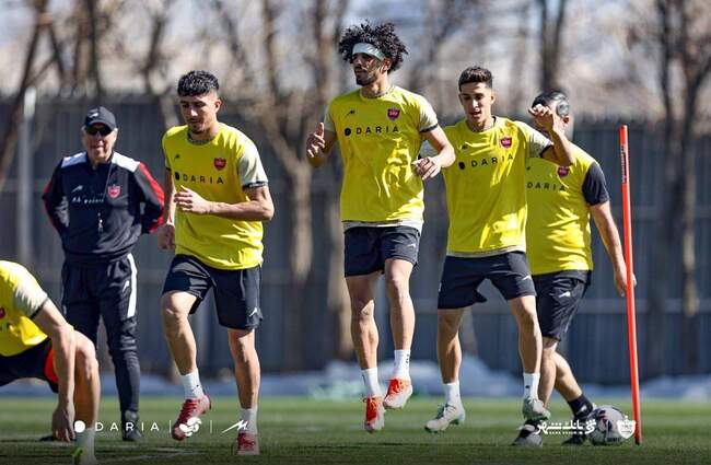 تمرین پرسپولیس