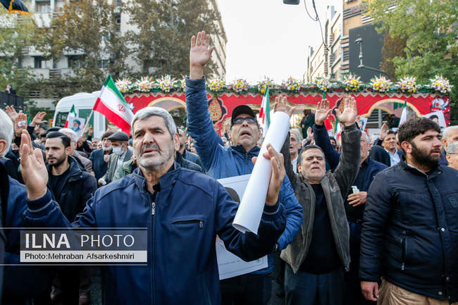 تشییع ۱۰۰ شهید گمنام دفاع مقدس