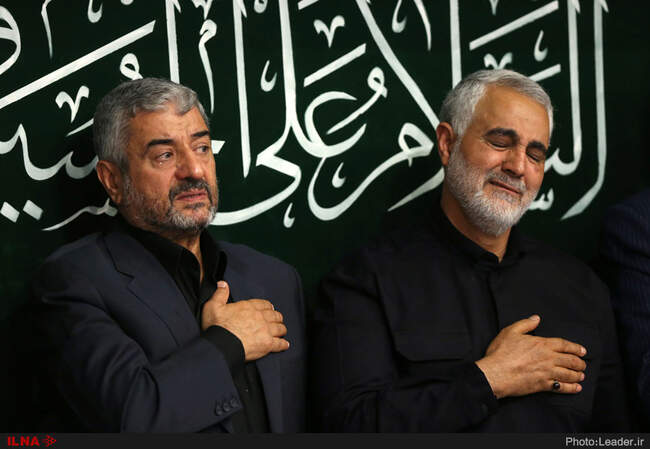 گزارش تصویری مراسم عزاداری شب عاشورا در حضور رهبر انقلاب 