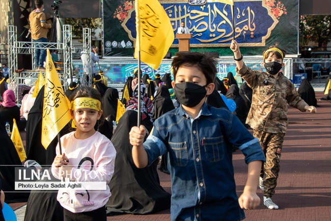 جشن عید بیعت ۱۴۰۰ در میدان امام حسین(ع)
