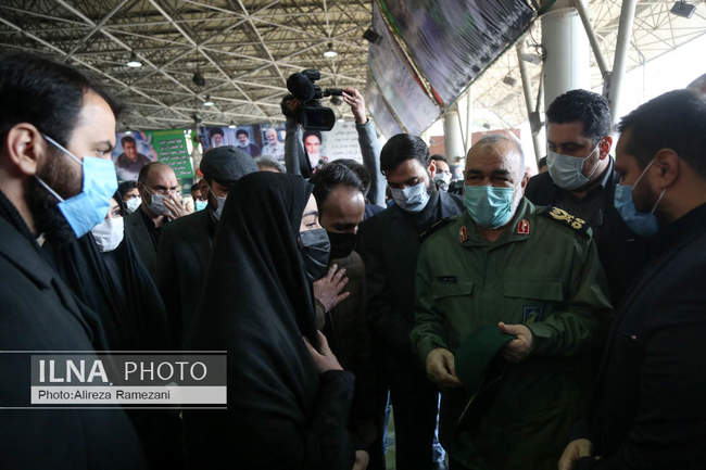 مراسم بزرگداشت نخستین سالگرد شهادت حاج قاسم سلیمانی و همرزمانش