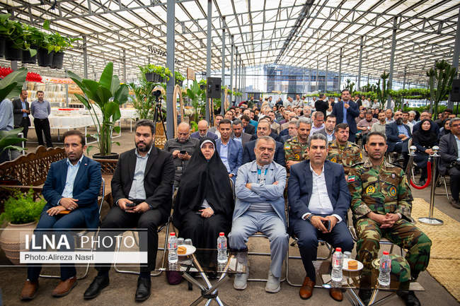 آئین افتتاح بازار گل و گیاه در قزوین