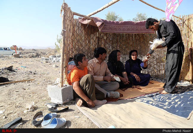 دشت ذهاب در پنجمین روز پس از زلزله/1