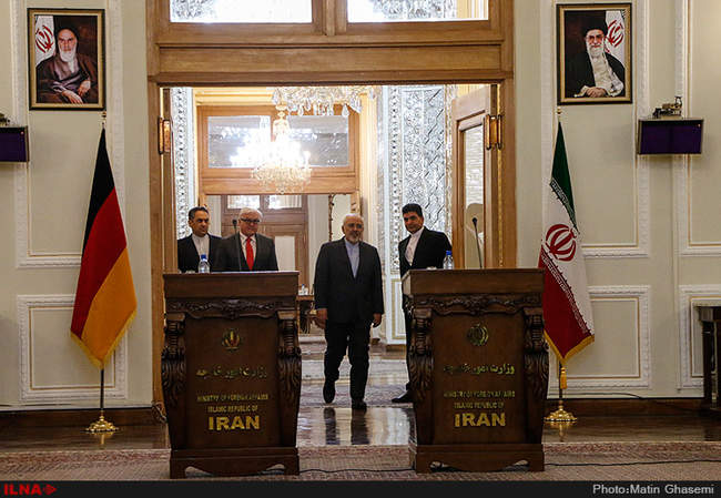 دیدار محمد جواد ظریف وزیر امور خارجه کشورمان با فرانک والتر اشتن مای�