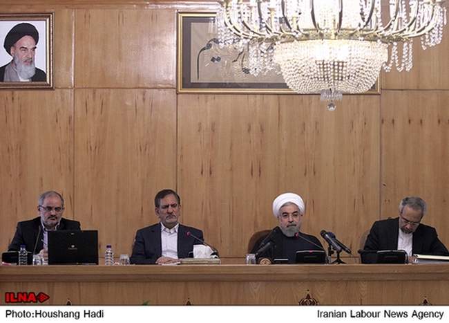 جلسه امروز هئیت دولت