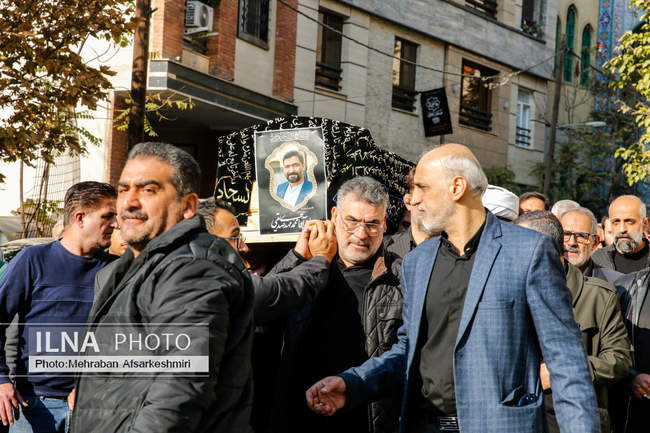 مراسم تشییع محمدمهدی صدیقی