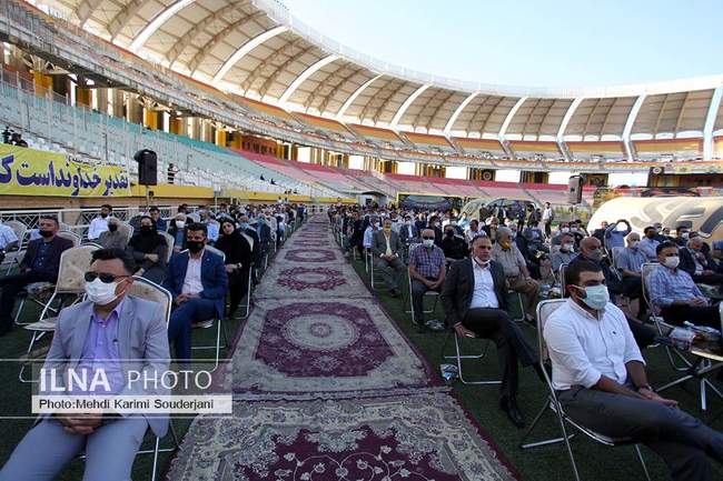 آیین رونمایی از سردیس زنده یاد محمود حریری و زنده یاد محمود یاوری