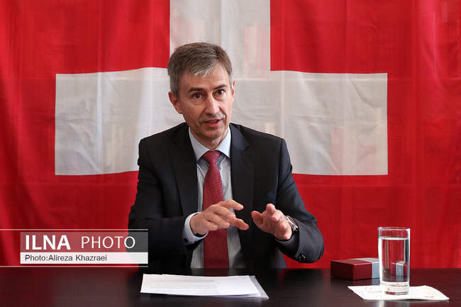 نشست خبری سفیر سوئیس در ایران