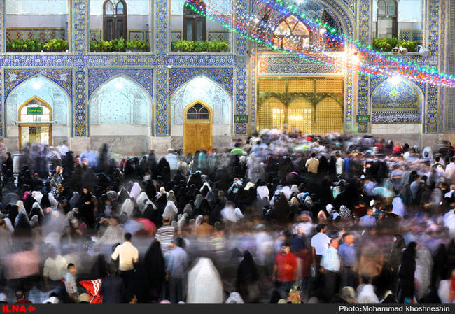 آذین بندی حرم مطهر امام رضا (ع)