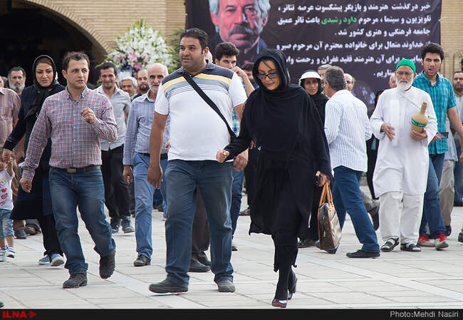 مراسم بزرگداشت داود رشیدی در مسجد بلال