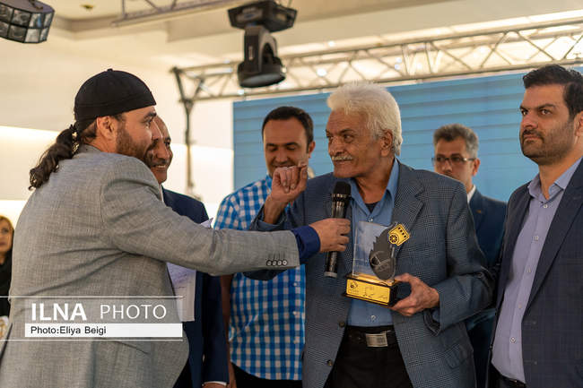 آیین تجلیل از پیشکسوتان هنر عکس استان قزوین