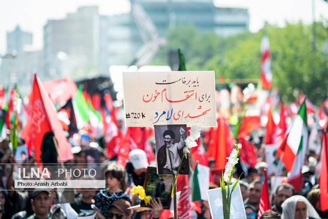 مراسم تشییع پیکر مطهر رهبر شهید انقلاب / 3
