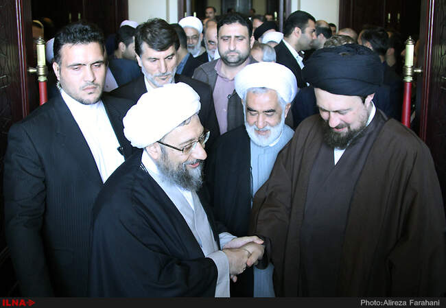 تجدید میثاق رئیس قوه قضاییه با آرمانهای امام راحل 