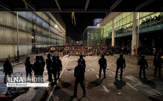 افزایش اعتراضات در اسپانیا به حکم رهبران سیاسی استقلال طلب