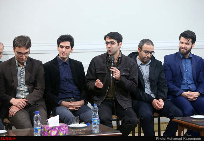 دیدار جمعی از فعالان رسانه‌ای با آیت الله هاشمی رفسنجانی