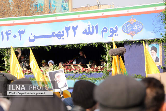 راهپیمایی یوم الله ۲۲ بهمن در تبریز