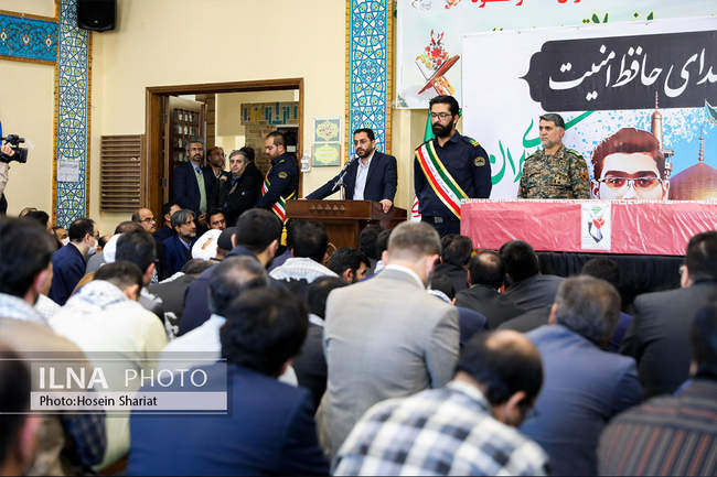 وداع با شهید حافظ امنیت در مشهد