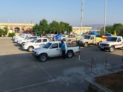 توزیع سومین محموله کمک‌رسانی نیروی زمینی سپاه درمیان سیل زدگان جنوب سیستان و بلوچستان