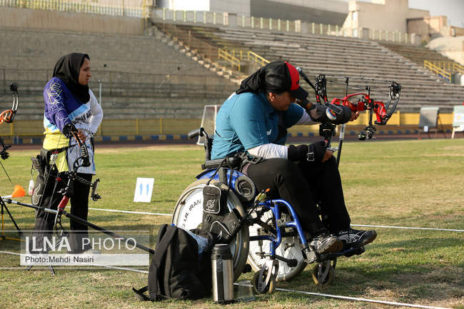 مسابقات قهرمانی کشور تیروکمان جانبازان و توان یابان