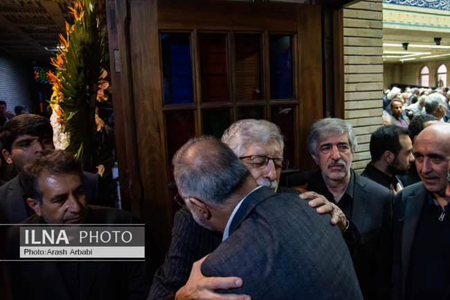 مراسم ترحیم مادر غلامعلی حداد عادل