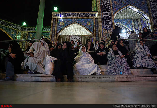 مراسم احیا  شب نوزدهم ماه رمضان در آستان امامزاده صالح تهران/2