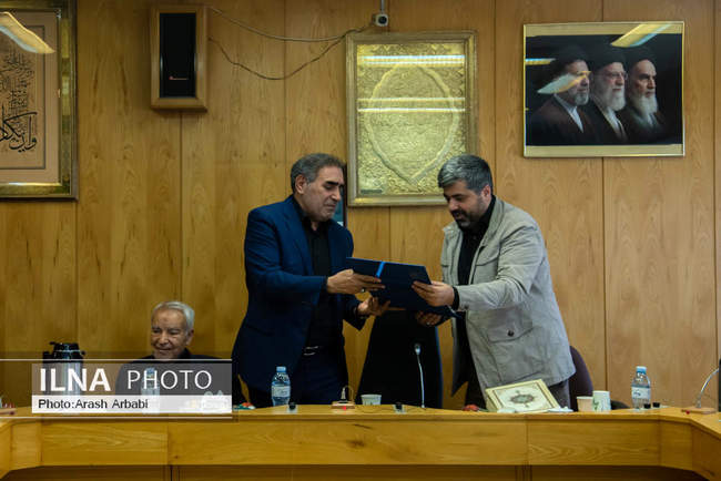 مراسم تقدیر از خادمان موکب اتاق تعاون ایران و اتحادیه امکان