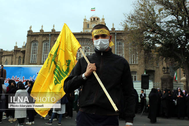      راهپیمایی یوم‌الله ۱۳ آبان‌ماه در تبریز 