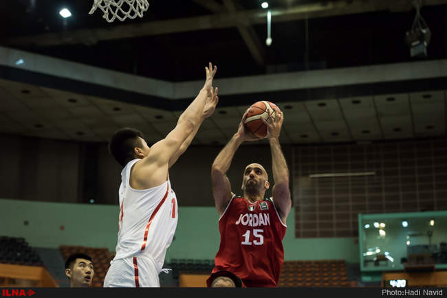 مسابقات بسکتبال آسیا چلنچ /چین - اردن