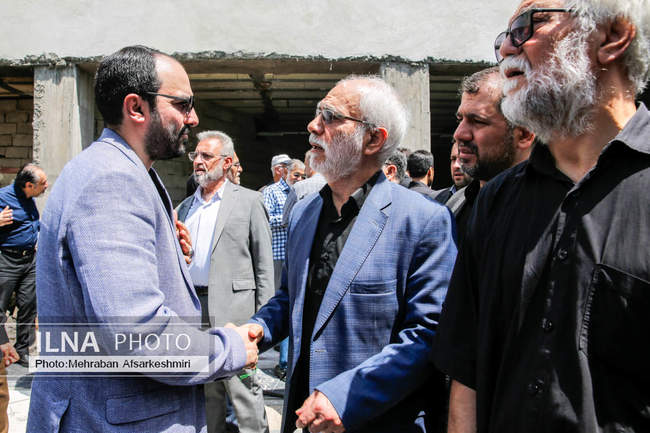 تشییع پیکر «احمد توکلی»