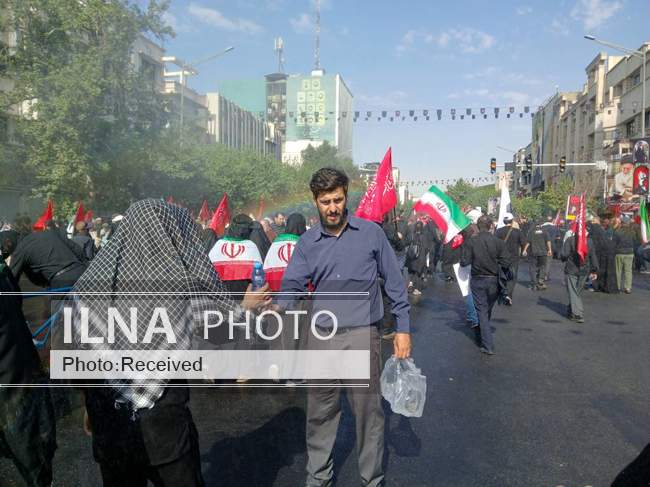 آیین وداع و تشییع پیکر قائد شهید