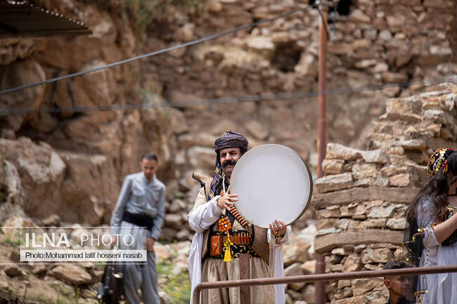 رقص هزار دف در پالنگان 
